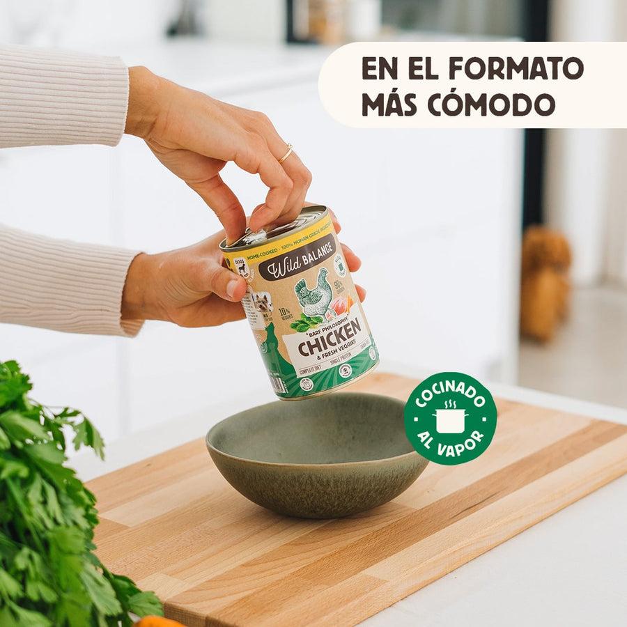 Wild Balance BARF Frango em Lata para Cães 400g
