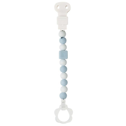 Prendedor de chupeta (com prendedor de chupeta) Doukidou Rosa-Branco