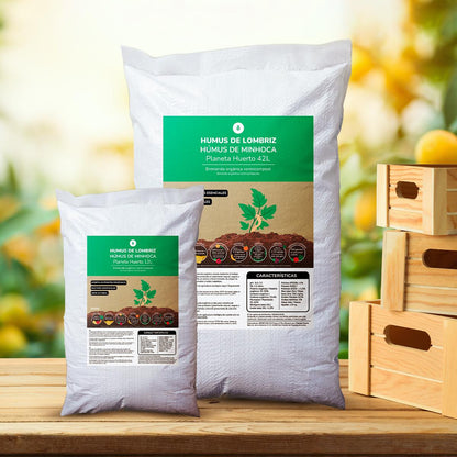 Planeta Huerto Húmus de Minhoca 36 l
