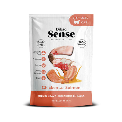 Dibaq Sense Bites Pollo Con Salmón, 12 Unidades X 100gr_1