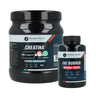 Pacote de desempenho muscular: Creatina Creapure 300 g + Queimador de Gordura 90 cápsulas