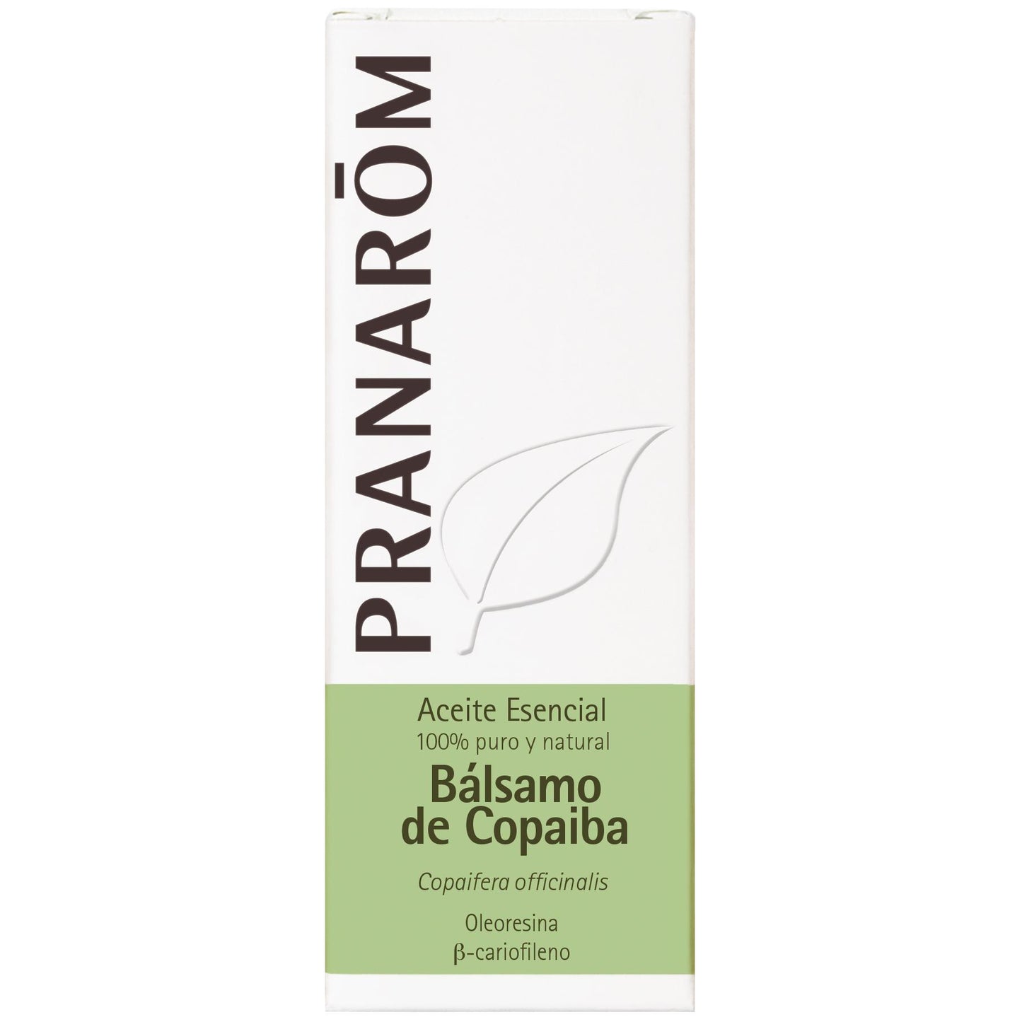Aceite Esencial Bálsamo de Copaiba 10ml, Pranaróm
