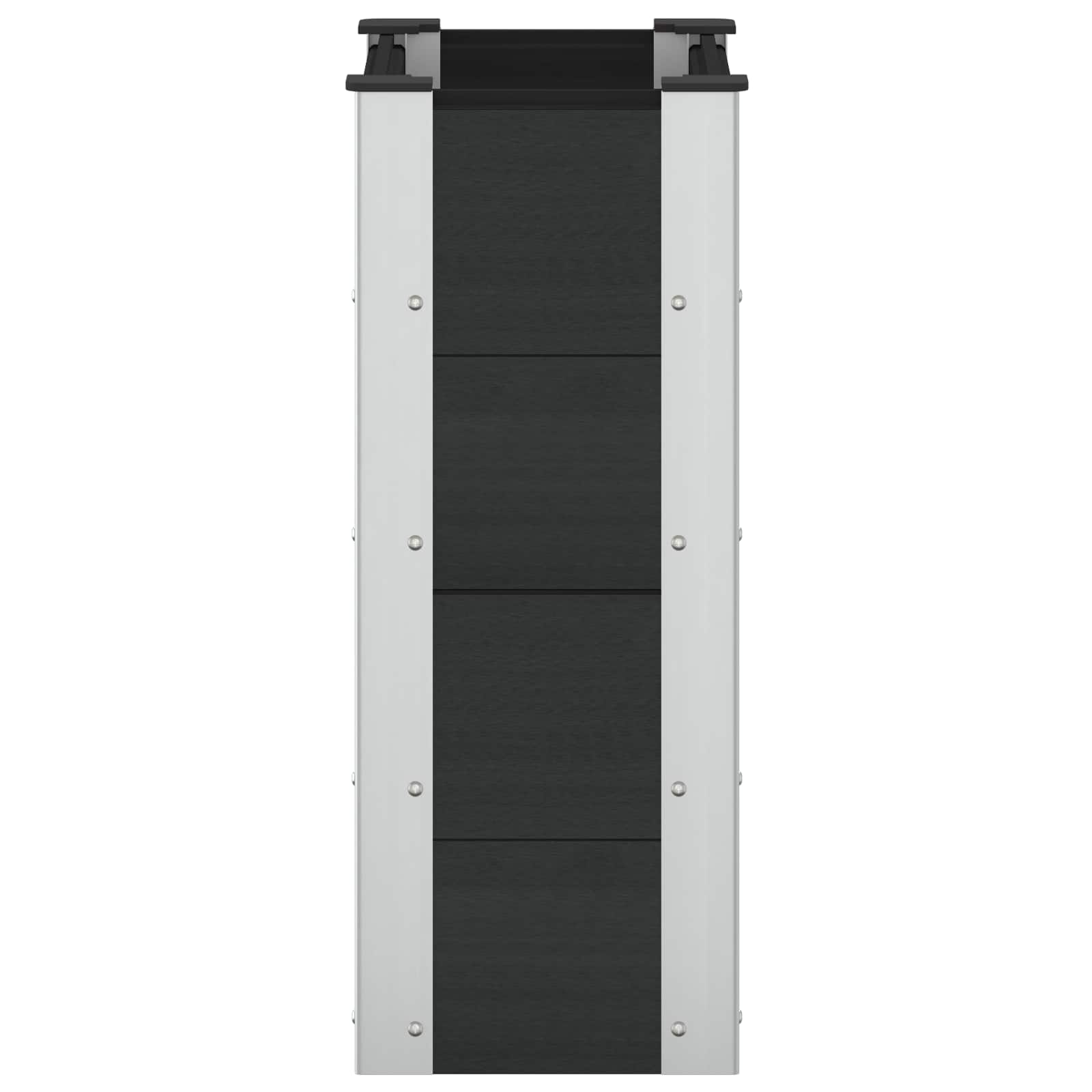 Arriate Elevado Negro 50 X 30 X 72 Cm_3