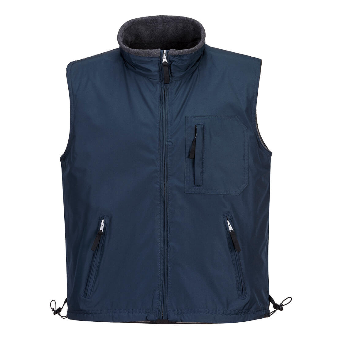 Chaleco De Calor Rs Reversible / S / Azul Marino_1