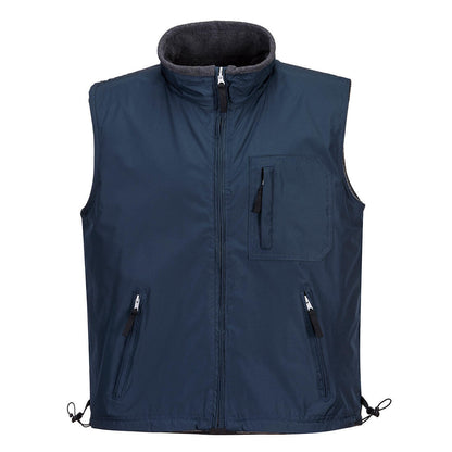 Chaleco De Calor Rs Reversible / S / Azul Marino_1