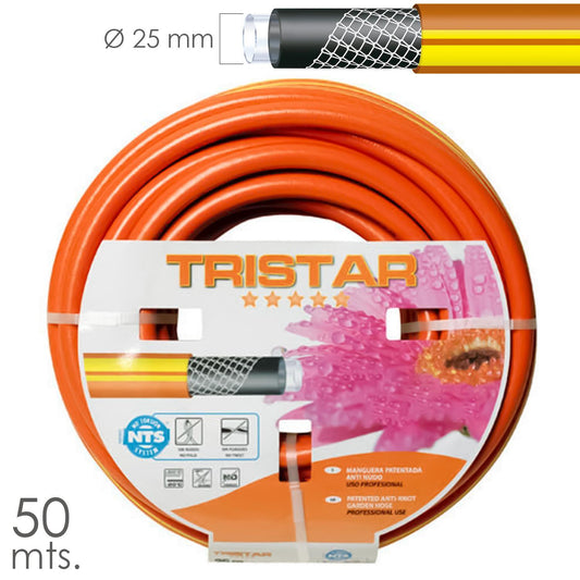 Manguera Tricotado No Torsion 25 Mm. - 1 Rollo 50 Metros_0