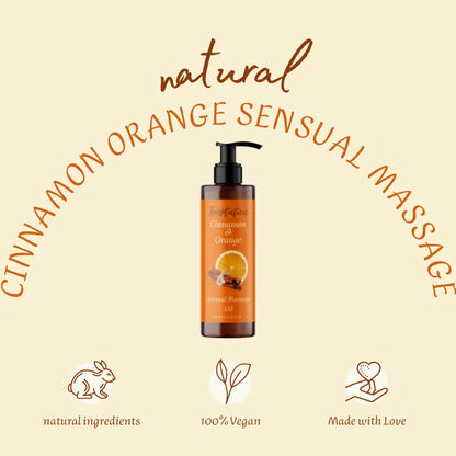 QKnatur - Aceite De Masaje Canela Naranja Bio- 200ml - Para Masajes Corporales Relajantes Y Revitalizantes_2