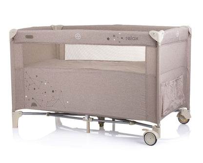 Cuna De Viaje Relax Linen Sand_2