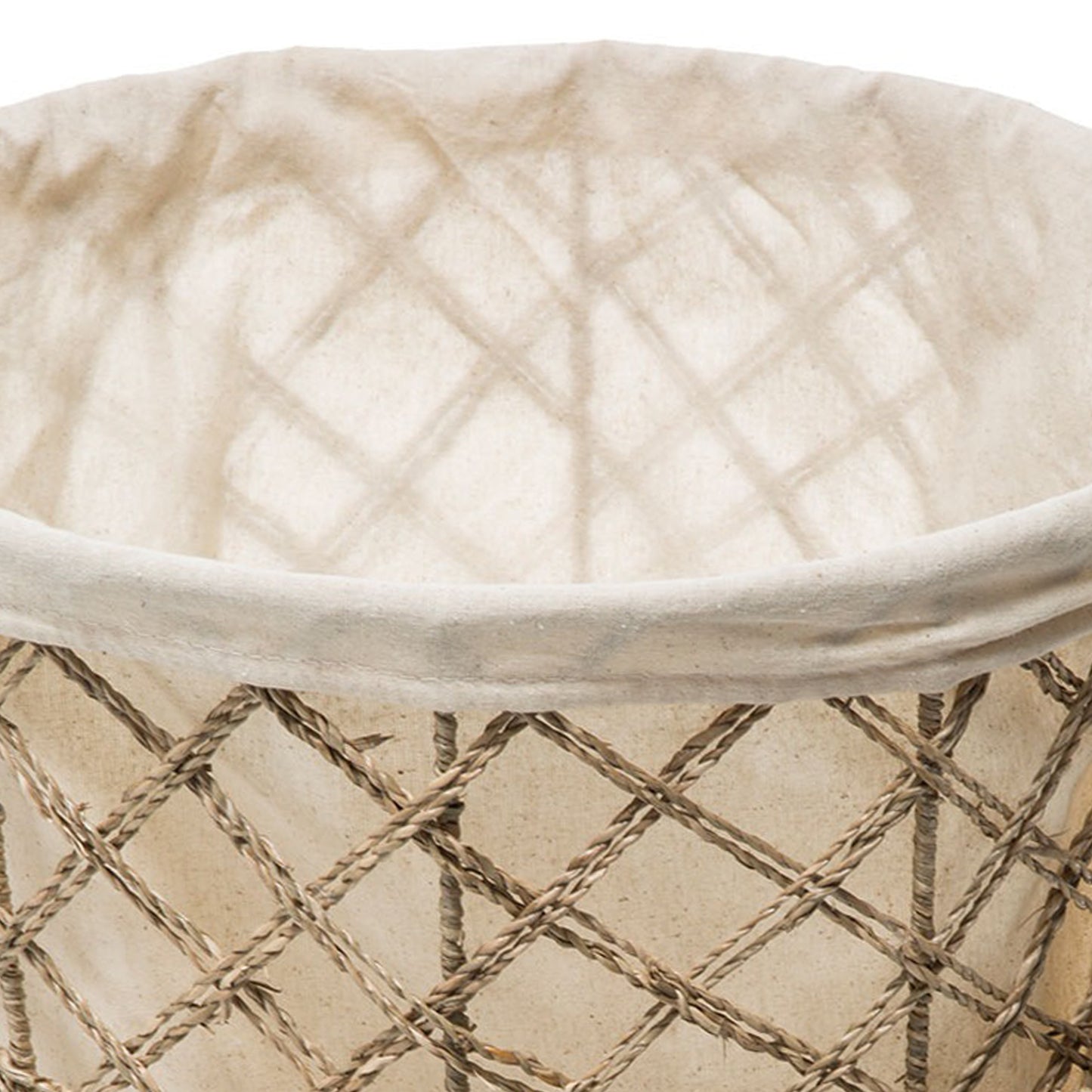 Wellhome - Cesta De Mimbre Con Tapa Beige_4