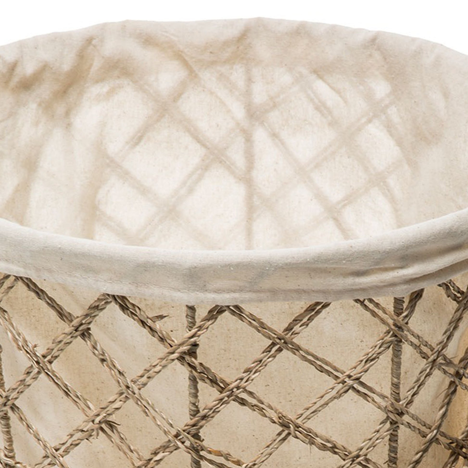 Wellhome - Cesta De Mimbre Con Tapa Beige_4