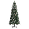 Vidaxl Árvore de Natal artificial com suporte em pvc verde 150 Cm