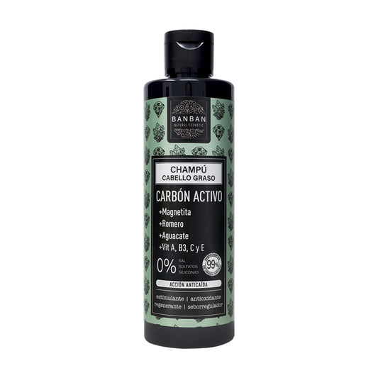 Champu Carbon Activo Anticaida 250ml Banban_0