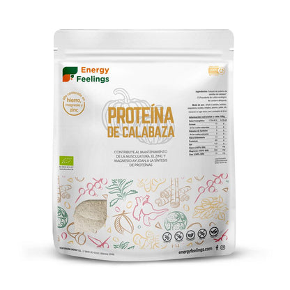 Proteína de abóbora biológica Energy Feelings 500g