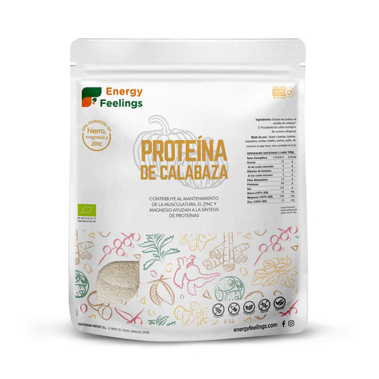 Proteína de abóbora biológica Energy Feelings 1 kg