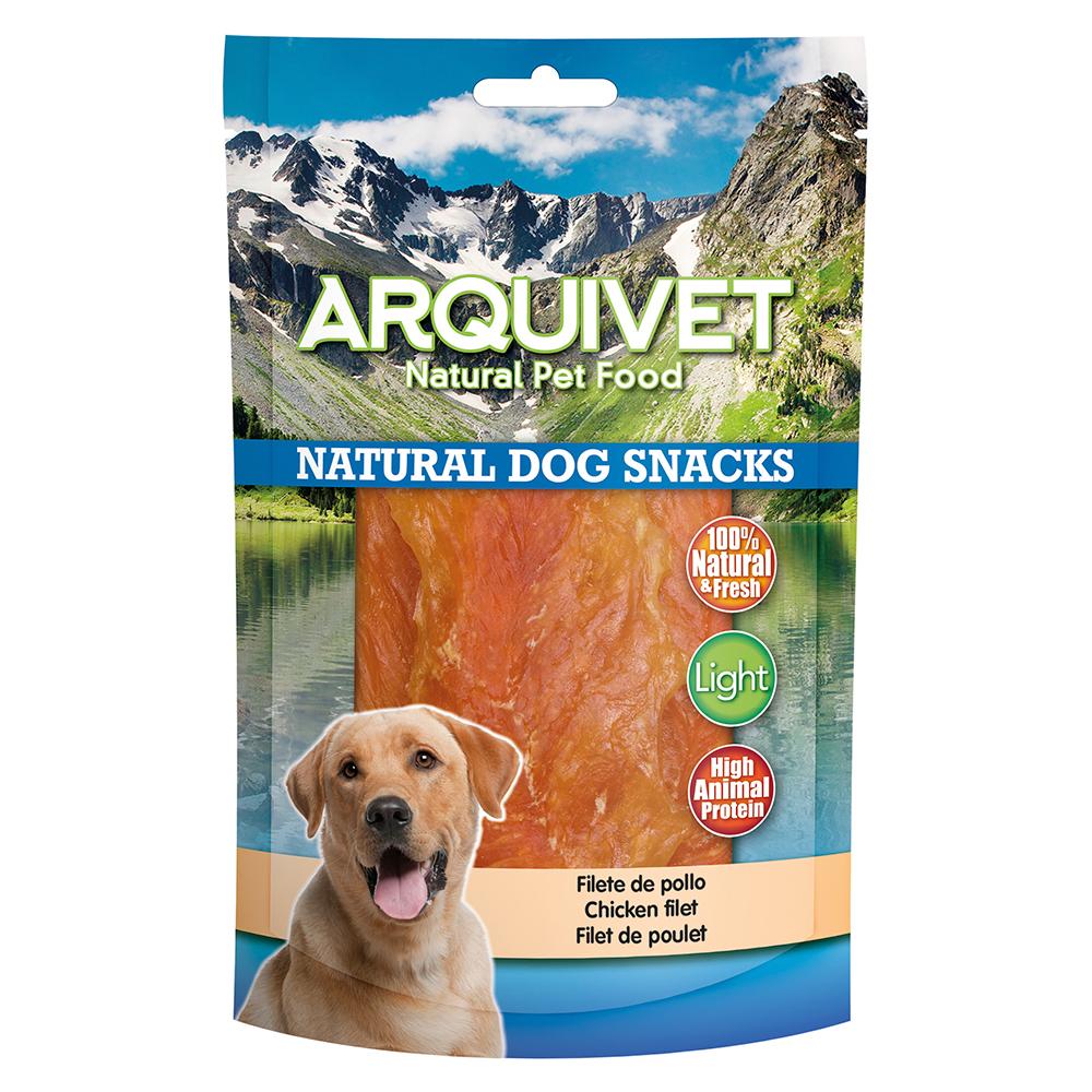 Petisco natural para cães Arquivet filete de frango 100 g