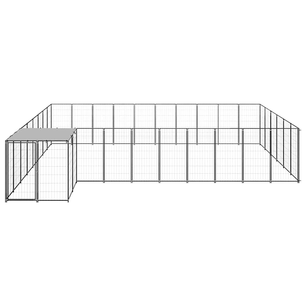 Perrera Negra 19,36 M² Acero_3