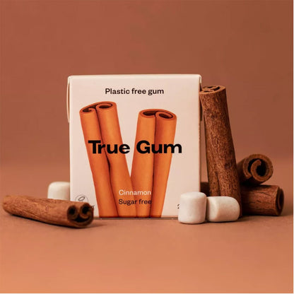 Chiclete True Gum Canela sem plástico 21g