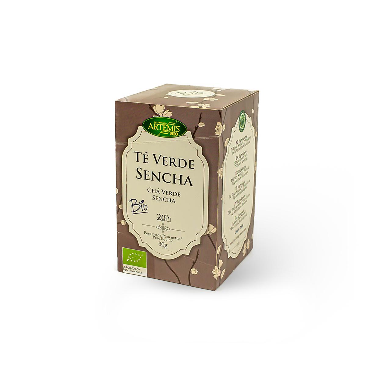 Chá Verde Sencha Eco 20 Filtros Artemisbio