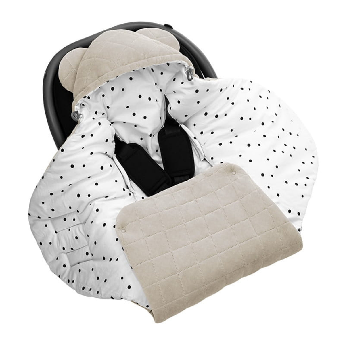 Saco Para Grupo 0 Unviersal Invierno Royal Baby Sand_0