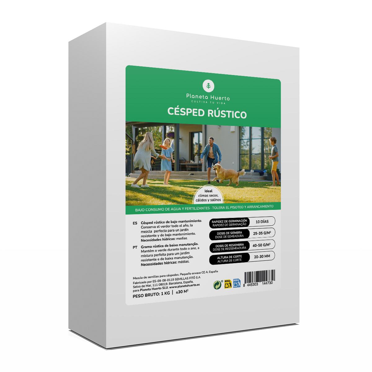 Sementes de Relva Rústica Planeta Huerto 1 kg