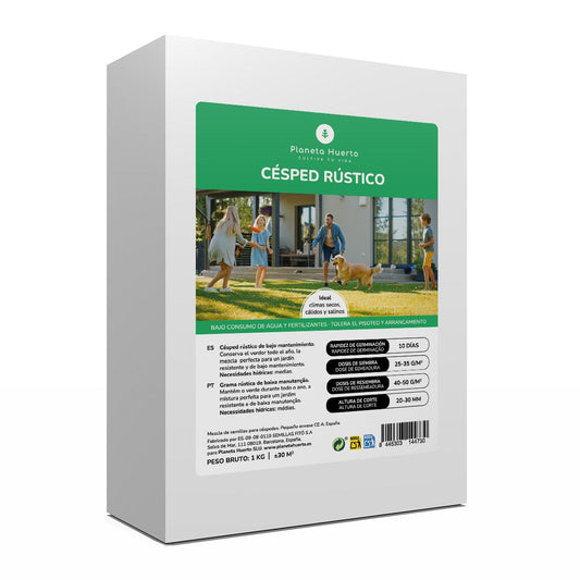Sementes de Relva Rústica Planeta Huerto 1 kg