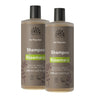 Pack de 2 Champôs Urtekram Alecrim para cabelos finos 500 ml
