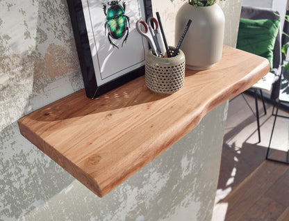 Estantería De Pared 60 Cm En Madera Maciza De Acacia_4