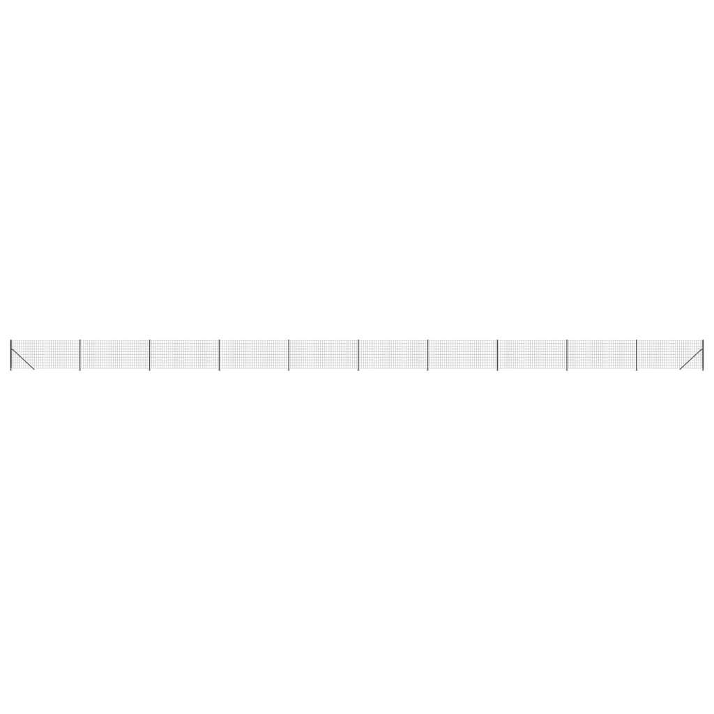 Cerca De Alambre Con Brida Gris Antracita 1,1x25 M / Vetonek_0