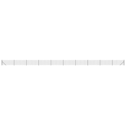 Cerca De Alambre Con Brida Gris Antracita 1,1x25 M / Vetonek_0