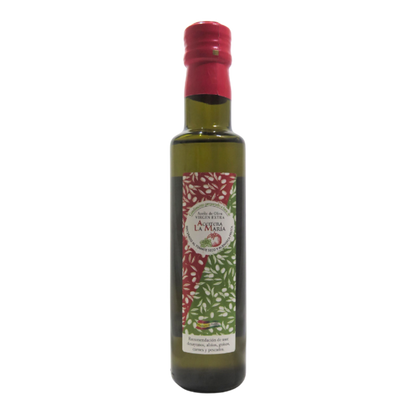 Aceite De Oliva Virgen Extra Macerado Al Tomate Seco Y Albahaca 25 Cl Cristal_0