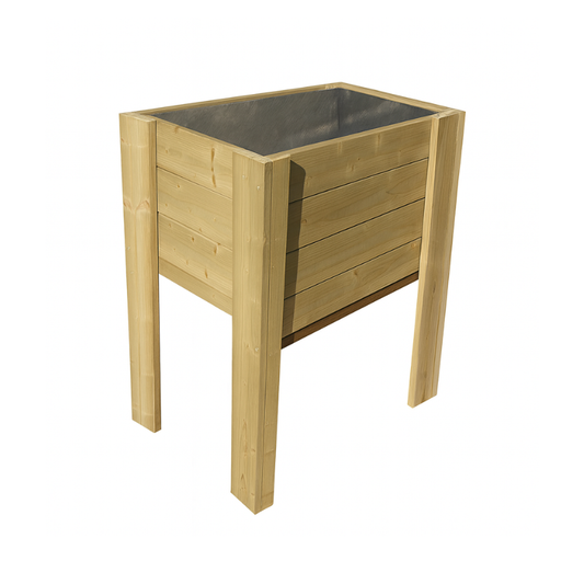 Mesa De Cultivo Mura Profunda 40cm Vidahuerto 80x40x80 Cm._0