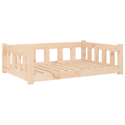 Vidaxl Cama Para Perros Madera Maciza De Pino 95,5x65,5x28 Cm_0