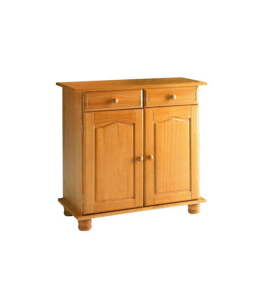 Aparador 2 Puertas Altea En Acabado Madera Maciza De Pino Color Miel 86 Cm(alto)88 Cm(ancho)42 Cm(largo)_0