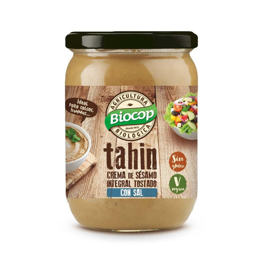 Biocop Tahin inteiro torrado com sal 500 g