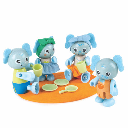 Familia Elefantes Green Planet Explorers Hape_5