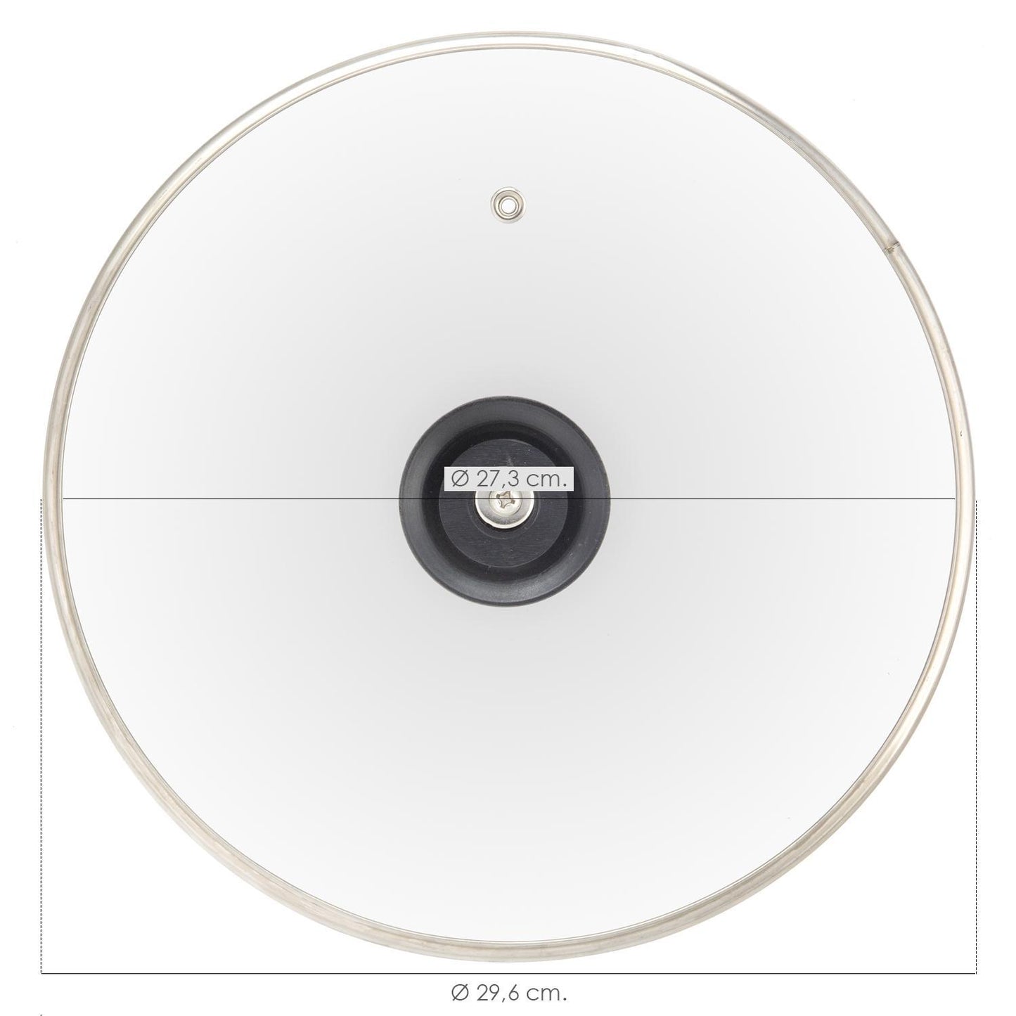 Tapadera De Cristal Para Sartén 28cm