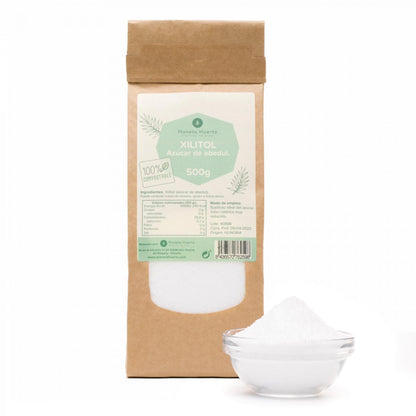 Açúcar de Bétula Xilitol Planeta Huerto 500 g
