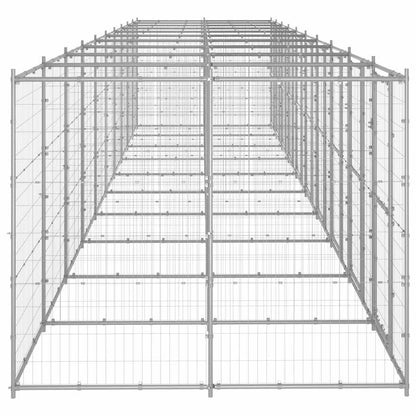 Perrera De Exterior De Acero Galvanizado 24,2 M²_2