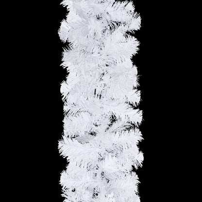 Vidaxl Guirnaldas De Navidad 4 Unidades Pvc Blanco 270 Cm_4