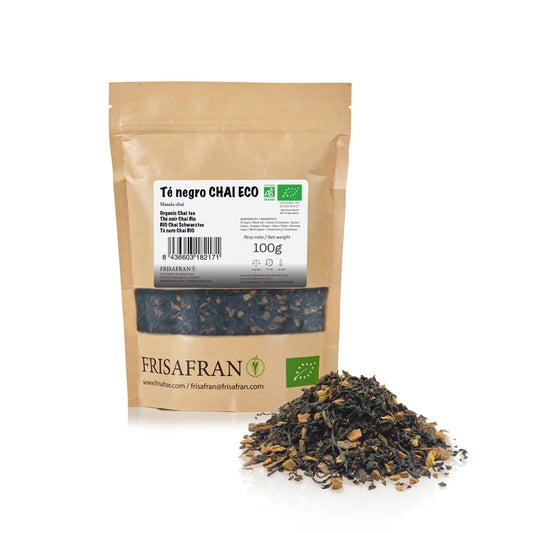 Té Negro Chai Ecológico Granel | Calidad | Frisafran 200 G_0
