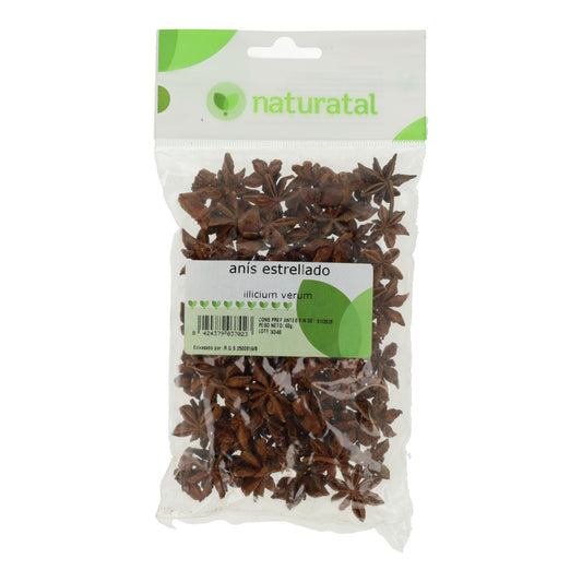 Anis Estrelado (Illicium Verum) Naturatal 60Gr