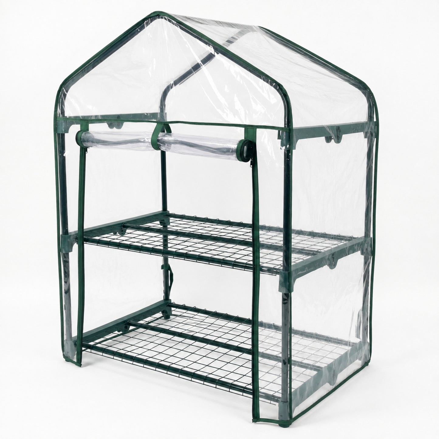 Invernadero De Jardín 2 Alturas Pvc Impermeable Nyana Garden 95x68x50cm_3