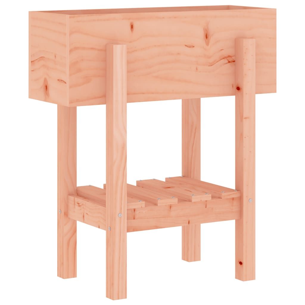 Vidaxl Jardinera Madera Maciza De Abeto Douglas 62x30x69 Cm_0