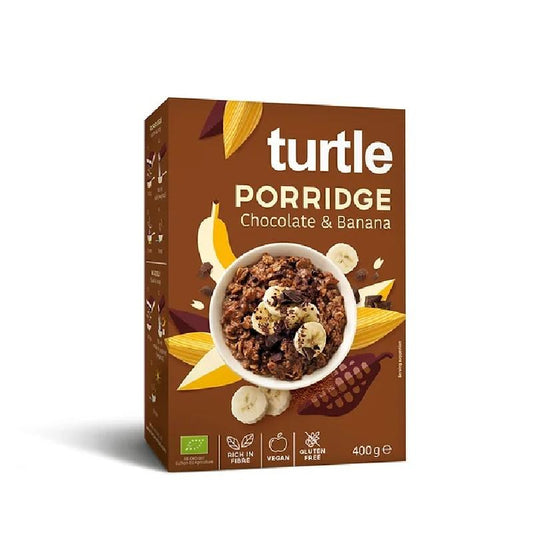 Papa de Chocolate e Banana Tartaruga 400 g.