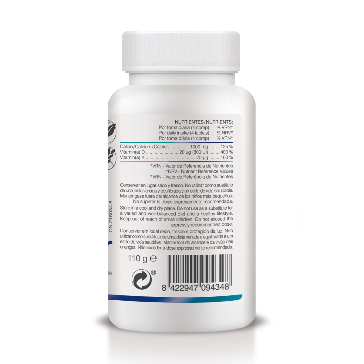 Vertisor, Soria Natural, 100 comprimidos