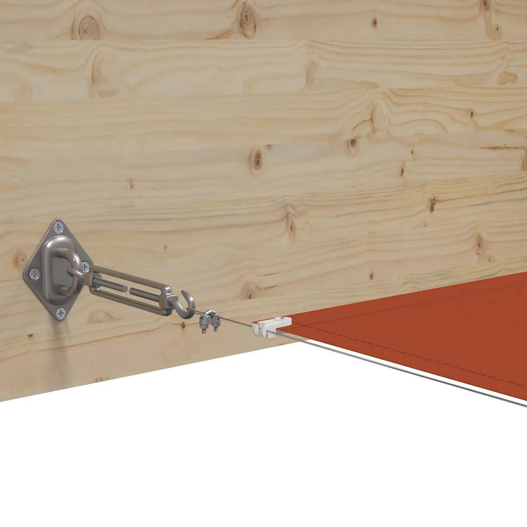 Vidaxl Toldo Vertical Terracota Tela Oxford 180x600 Cm_3