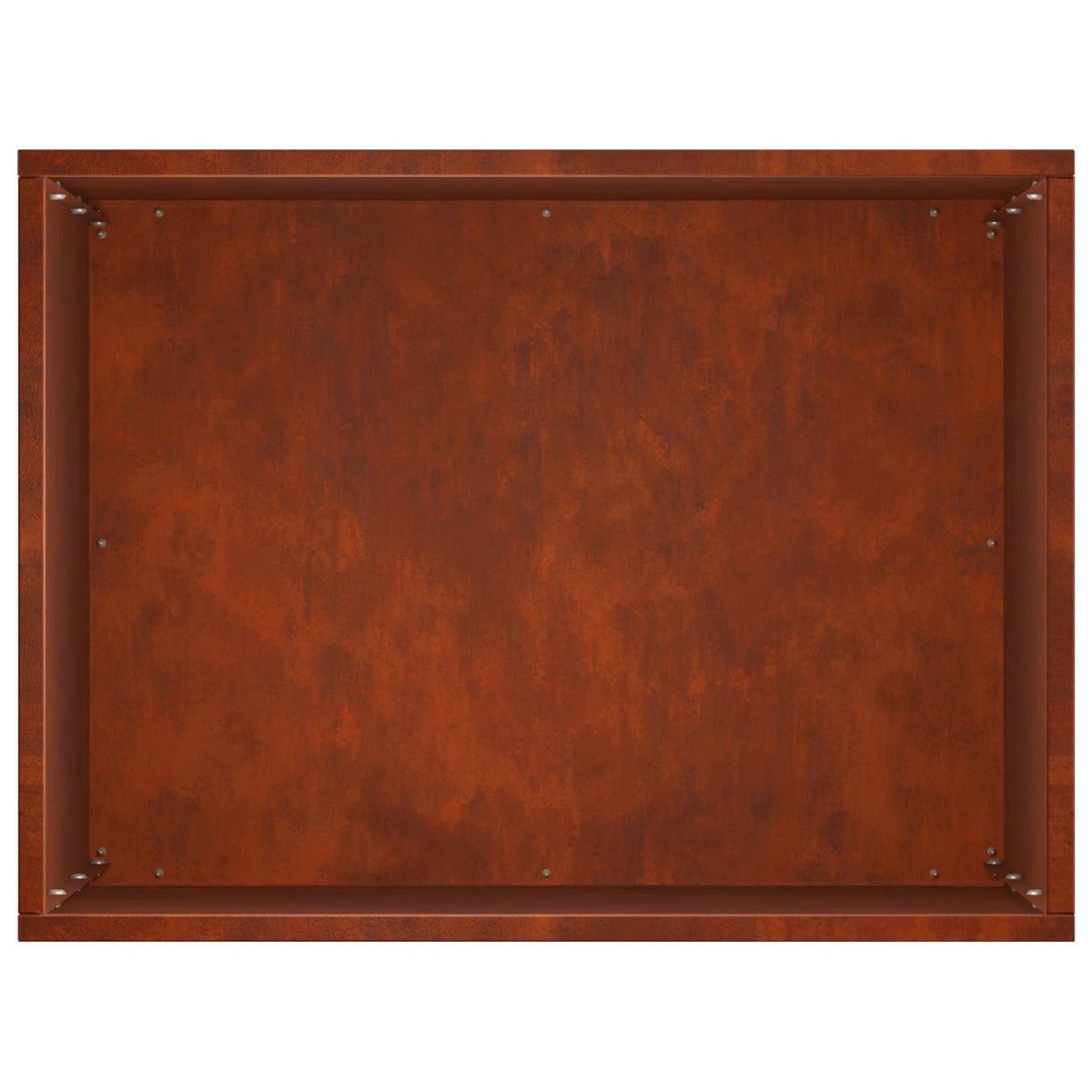 Macetero De Jardín Oxidado 40 X 30 X 50 Cm Acero Oxidado_4