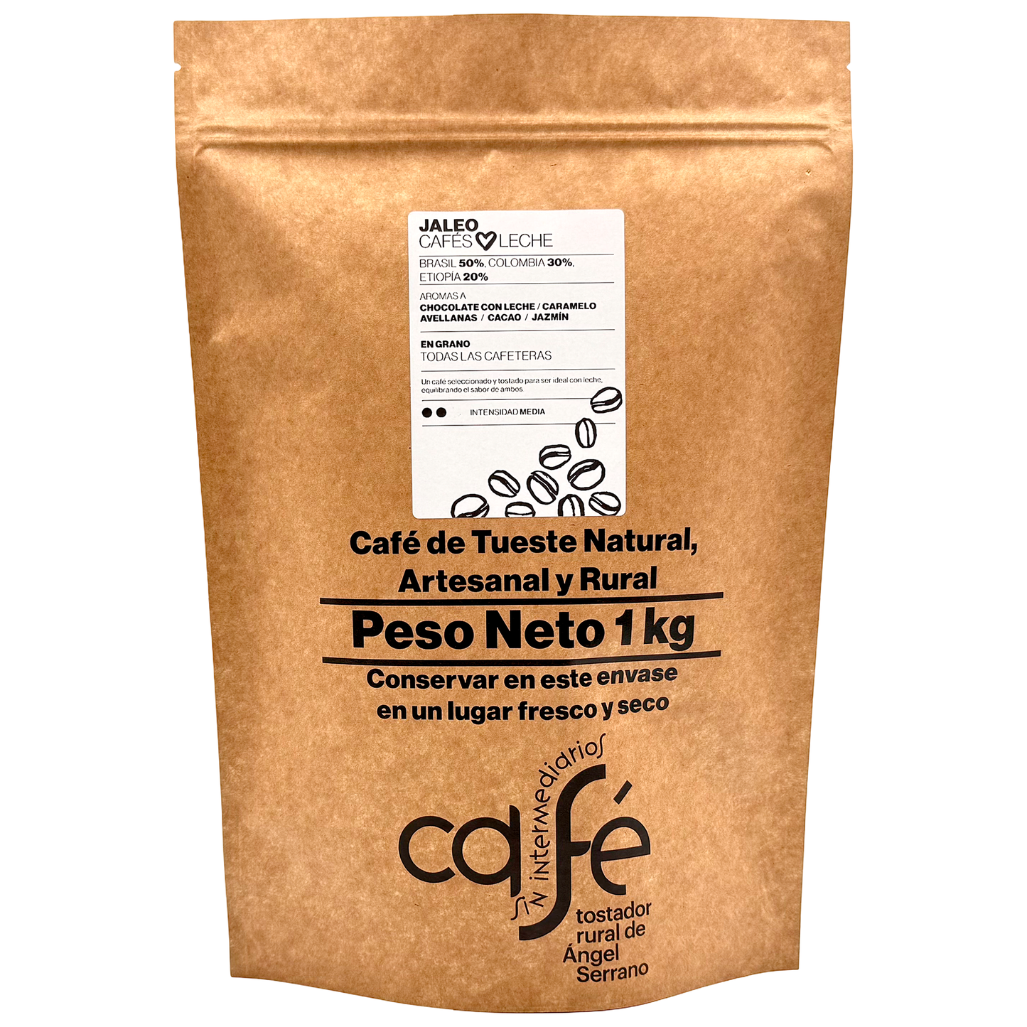 Cafe Sin Intermediarios Café Colombia Jaleo En Grano 1 Kg_0
