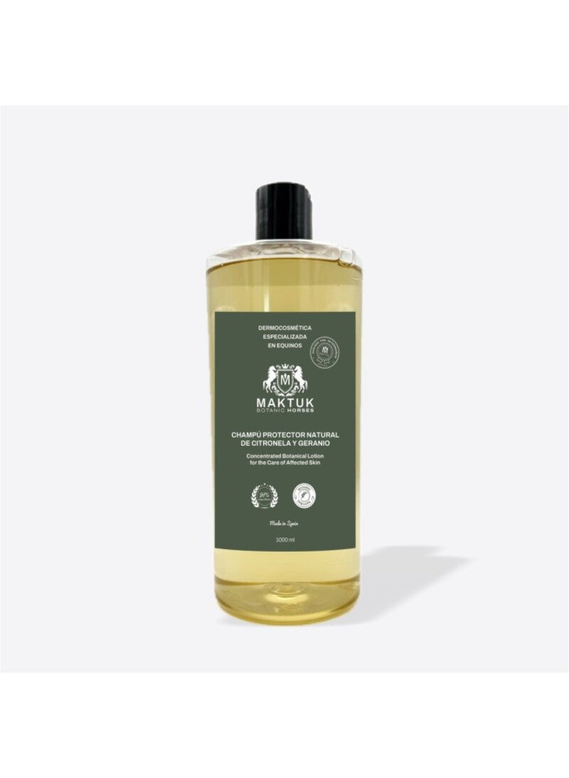 Champú Protector Natural De Citronela Y Geranio 1000 Ml_0