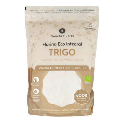 Farinha de Trigo Integral Eco Planeta Huerto 800 g